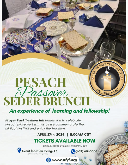 Pesach (Passover) Seder Brunch
