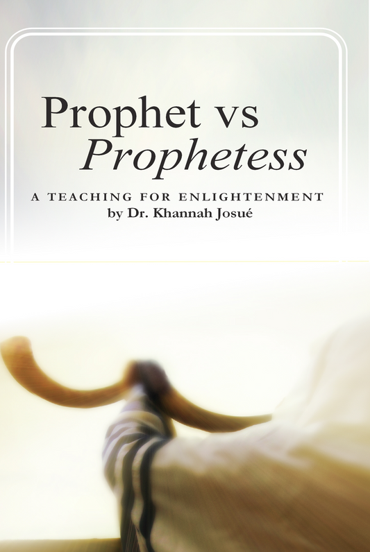 Prophet Vs Prophet “A Teaching For Enlightenment” Booklet